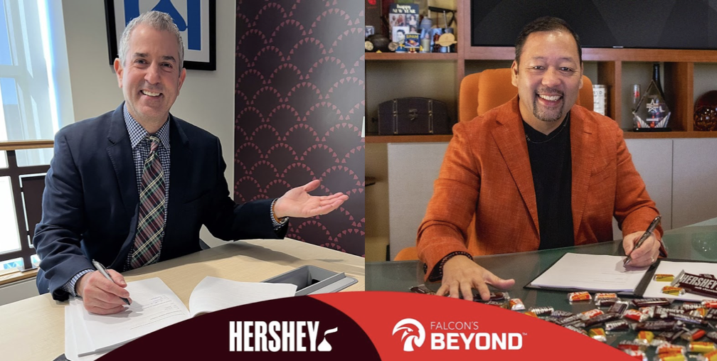 Falcon’s Beyond Strikes ‘Retailtainment’ Deal with The Hershey Company