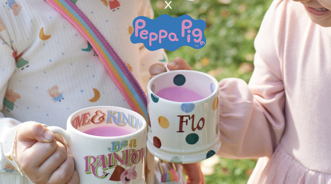 Emmma Bridgewater Launches Peppa Collection