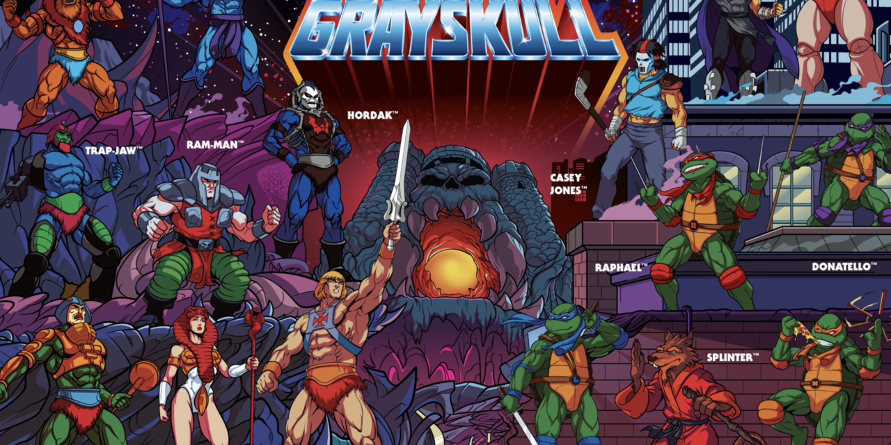 Heritage Brands Masters of the Universe and Teenage Mutant Ninja Turtles Partner up