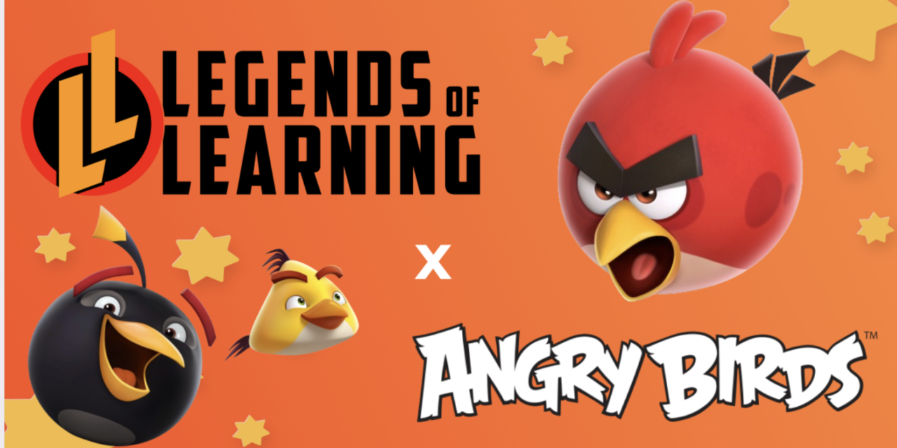 Legends of Learning and Rovio launch first-ever Angry Birds-themed educational games