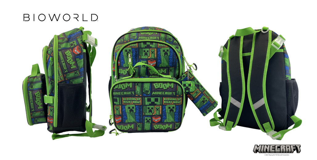 Minecraft Merch From Bioworld Dedicated to Disability Awareness Month