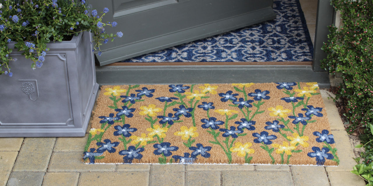 RHS and Atlantic Mats present the Bloom Collection of doormats and runners