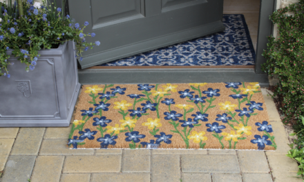 RHS and Atlantic Mats present the Bloom Collection of doormats and runners