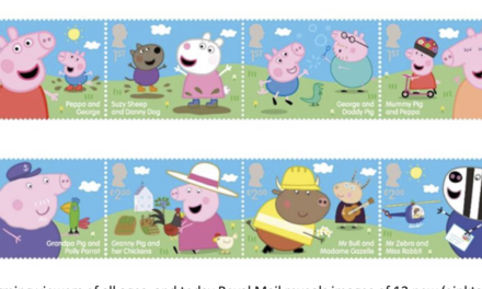 Peppa 20: Royal Mail reveals images of 12 new ‘oinktastic’ stamps