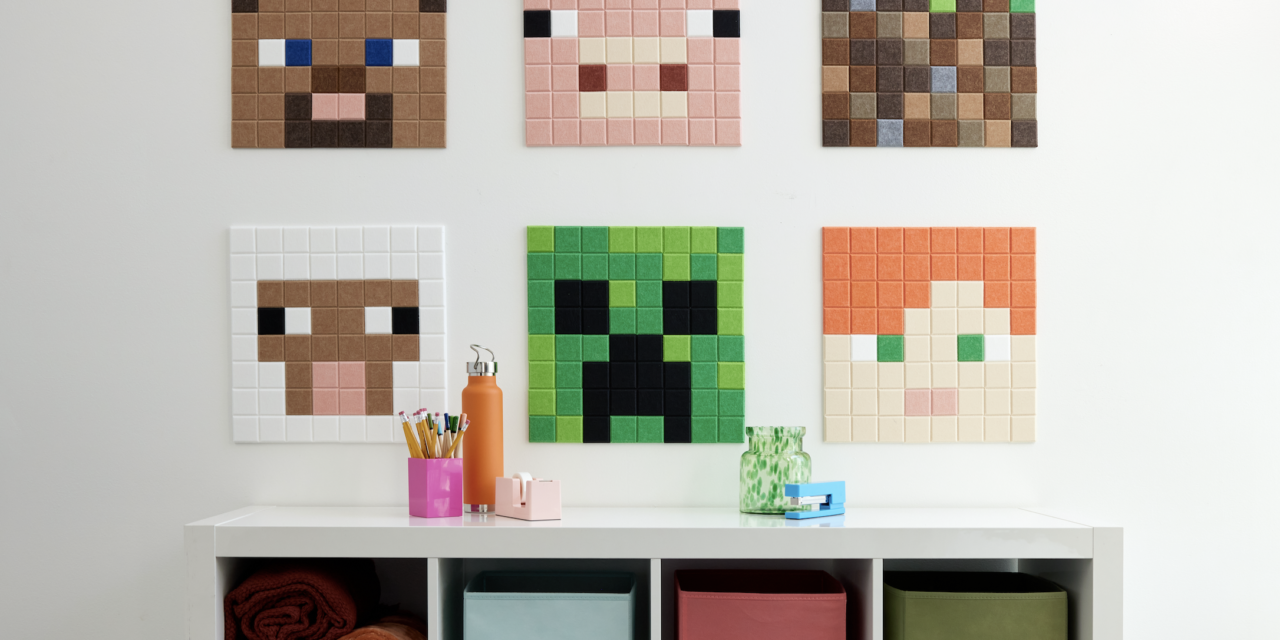 Felt Right Signs Global Licensing Agreement with Minecraft for Wall Art Collection