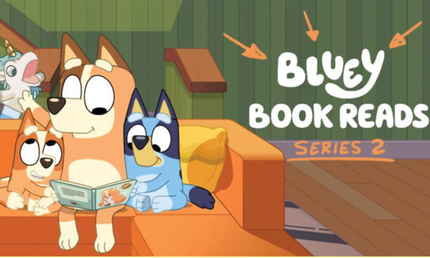 NEW SERIES OF BLUEY BOOK READS