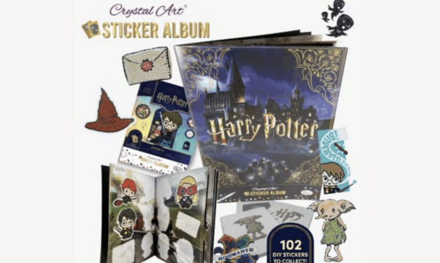 Craft Buddy First Ever Global Launch: Harry Potter Crystal Art Sticker Album Unveiled