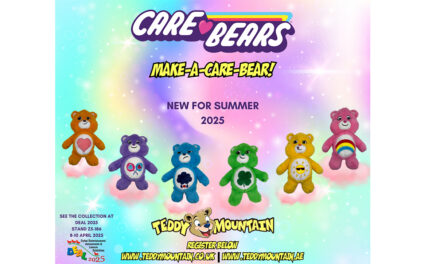 TEDDY MOUNTAIN UK PARTNERS WITH CARE BEARS