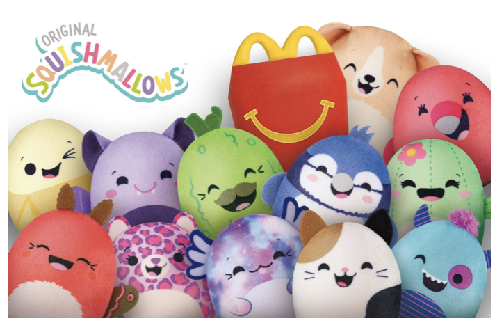 Return of the Squishmallows Happy Meal in U.S.