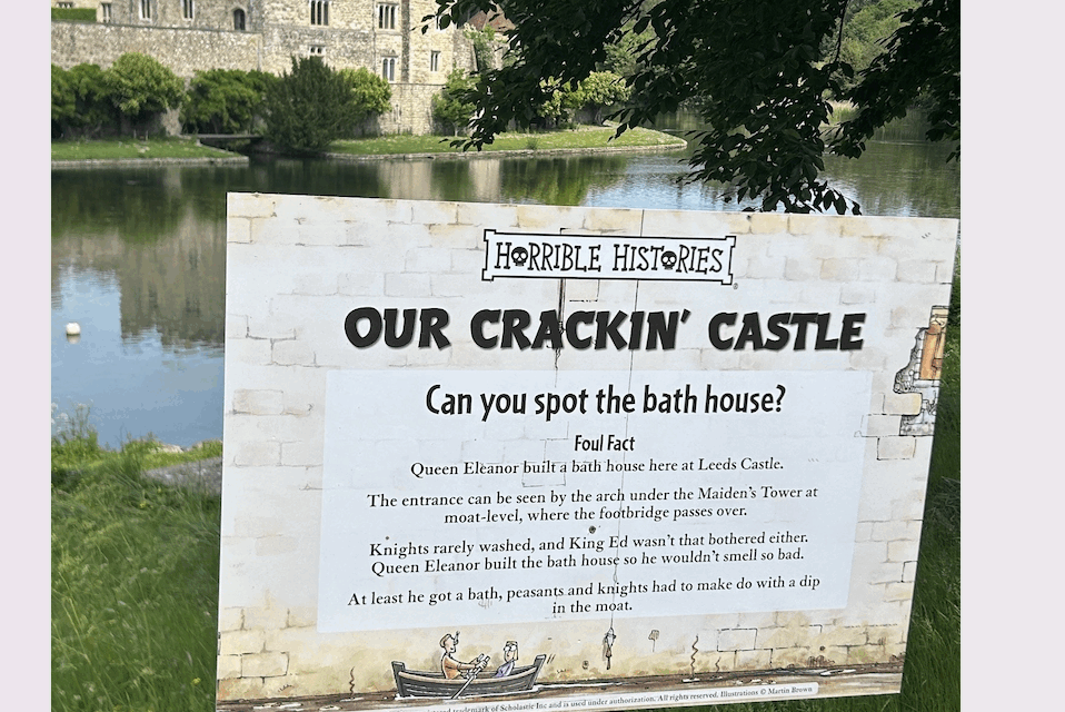Horrible Histories returns to Leeds Castle for half term