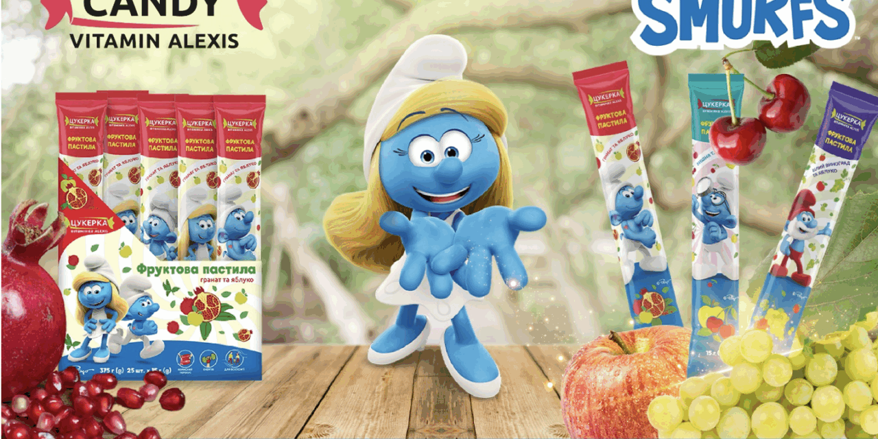 The Smurfs TM Vitamin Candy Collaboration Launches in Ukraine