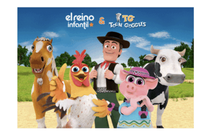 El Reino Infantil Expands with Toon Goggles in the U.S and Latin America