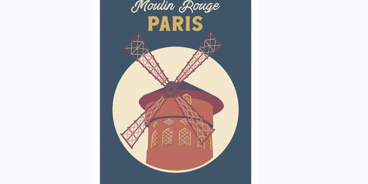 Moulin Rouge teams with Marcel Travel Posters