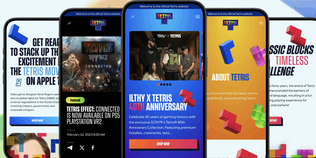 Fluid’s New Tetris Website Shines Light on Licensing
