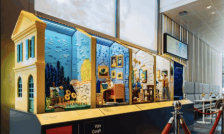 Yellow House Made of LEGO Bricks Unveiled at Van Gogh Museum