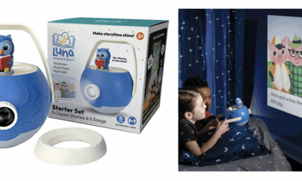 Children’s Publisher Cottage Door Press Moves into the Toy Aisle with Luna StoryTime Projector
