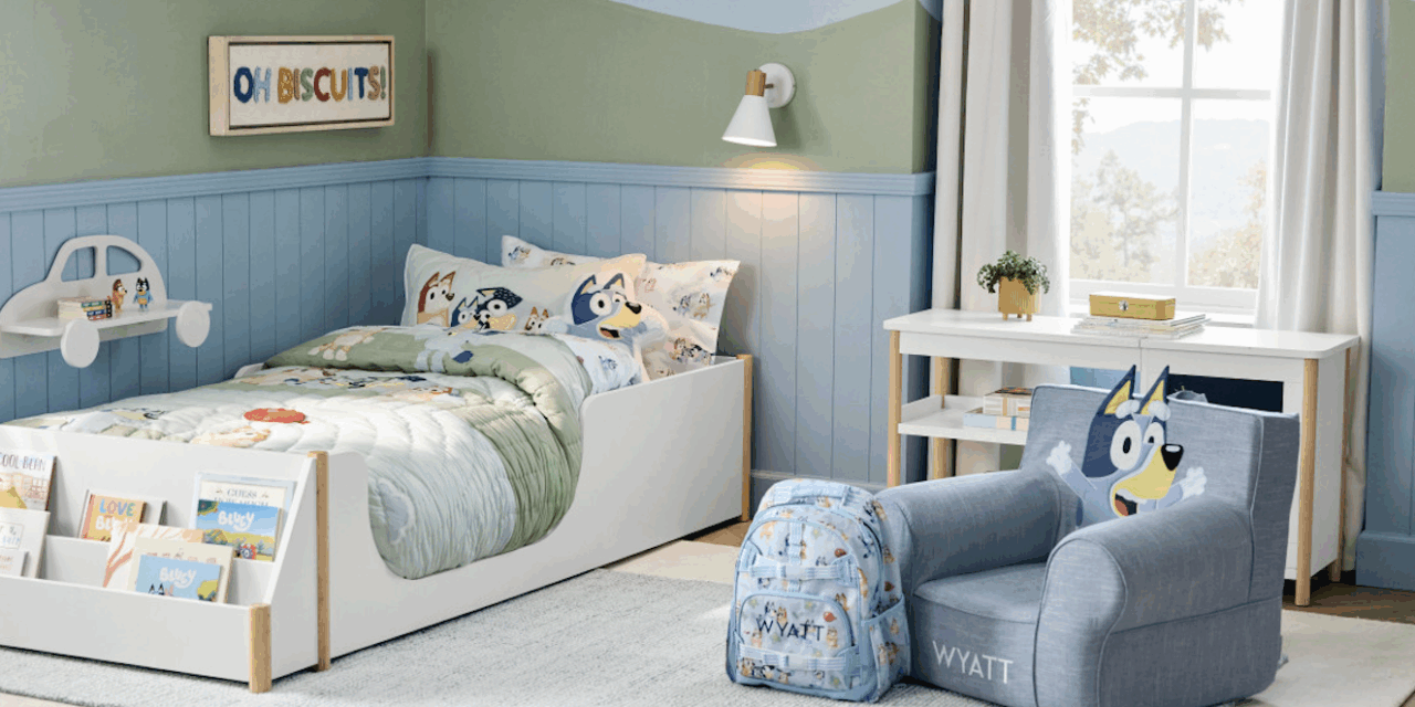 Pottery Barn Announces Bluey Collection