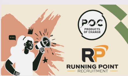 Products of Change in partnership with Running Point Recruitment