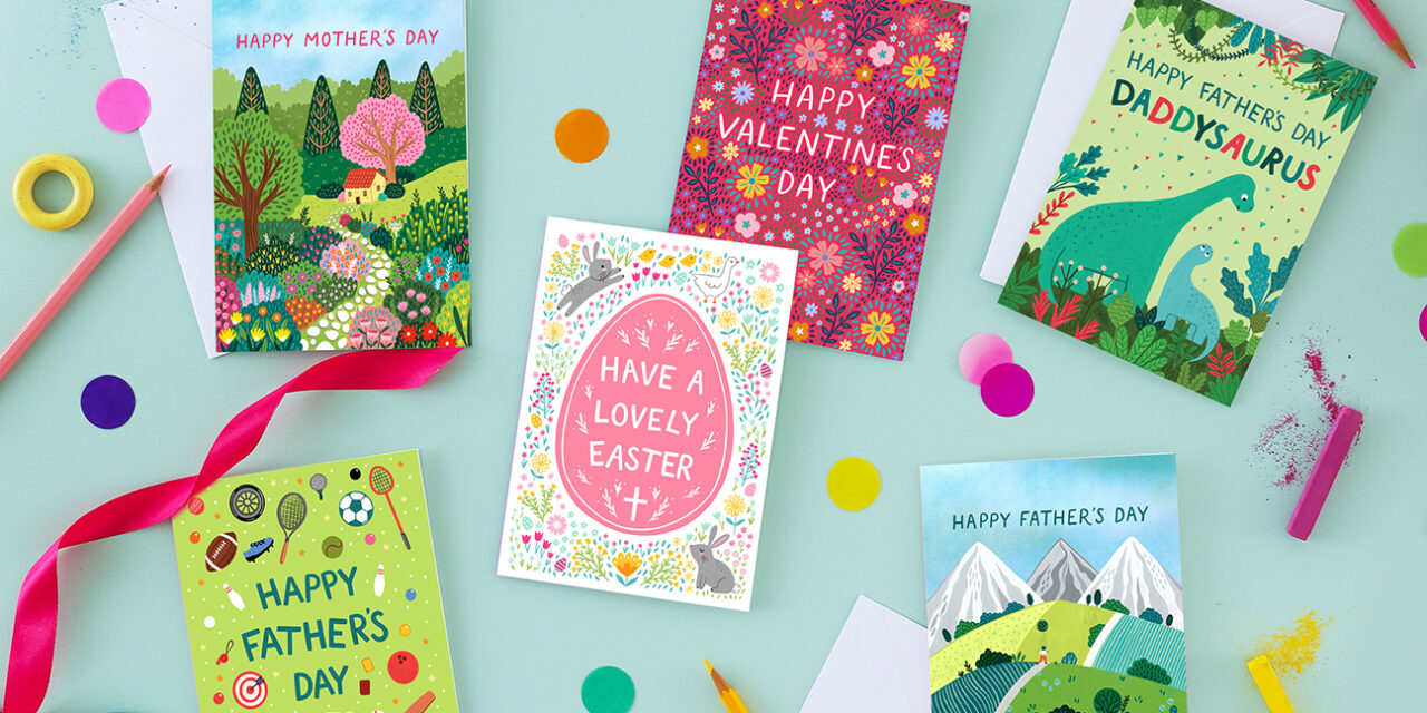 The London Studio signs cards deal with Calypso Cards