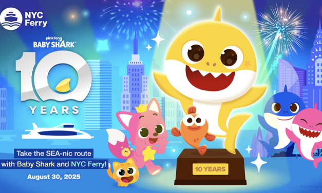 Baby Shark in Partnership with NYC Ferry to Celebrate 10th