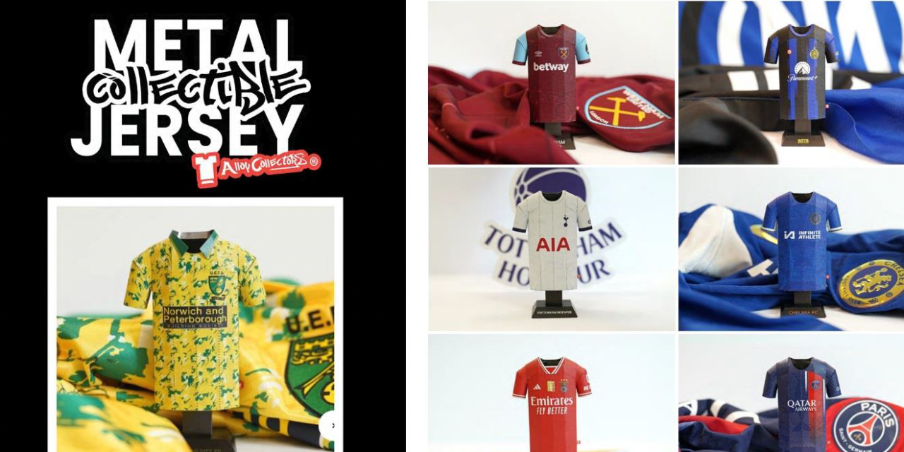 Rad Stuff Launches Alloy Collectibles & Personalised Alloy Shirts for the 2025/26 Football Season