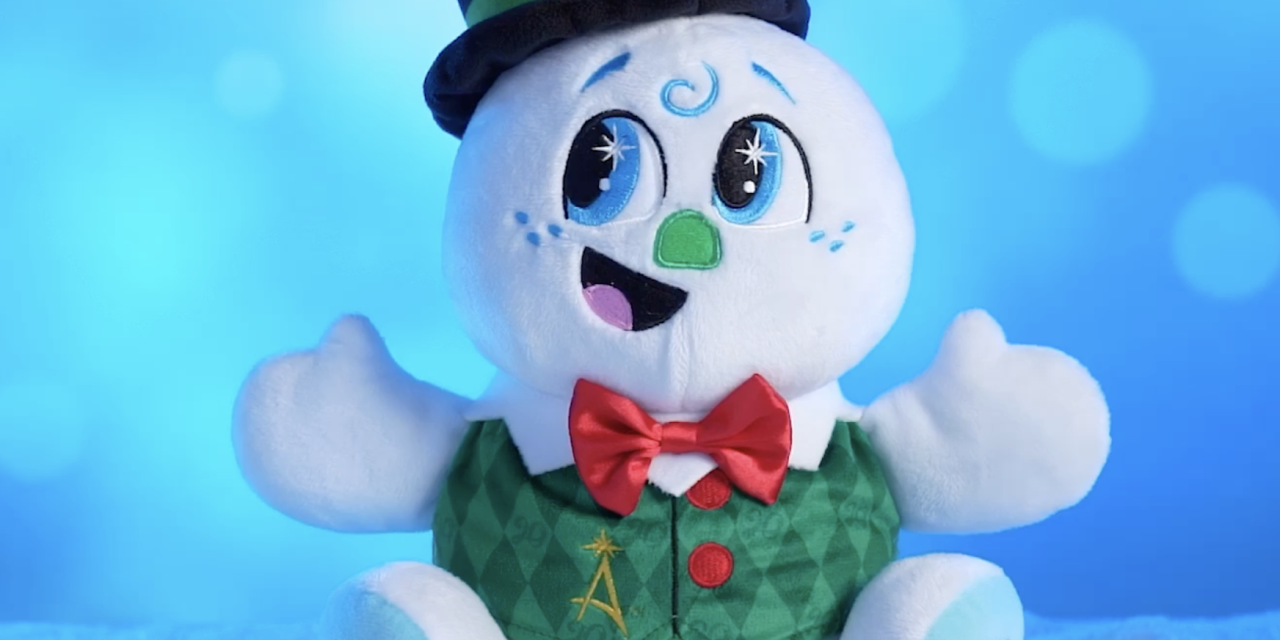 Lumistella releases SnoStax Razzle the Snowman Plush and Book