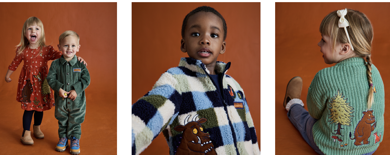 JoJo Maman Bébé releases latest Gruffalo collecyion