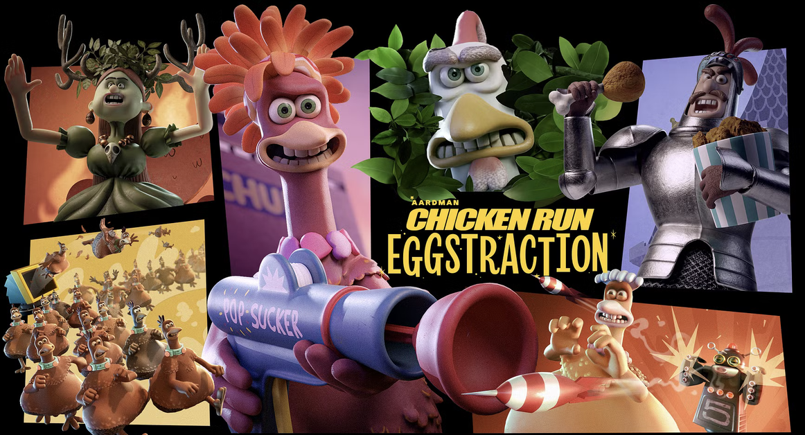Outright and Aardman make Chicken Run: Eggstraction announcement